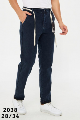 No Brand 2038 navy (деми) джинсы мужские