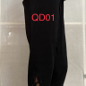 No Brand QD01 black (літо) бриджі жіночі