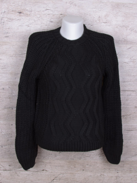 No Brand 4030 black (зима) светр жіночі