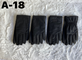 No Brand A18 black (зима) перчатки мужские