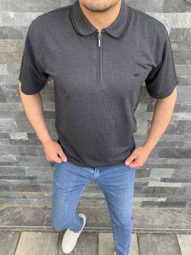 No Brand 5427 grey (лето) футболка мужские