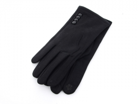 Angela 3-42 black (зима) жіночі рукавички