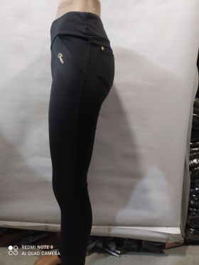 No Brand 7044-1 black (зима) штани жіночі