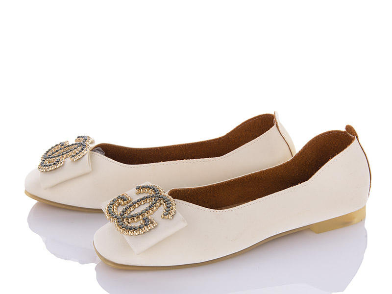 Violeta 131-2 white (демі) жіночі туфлі
