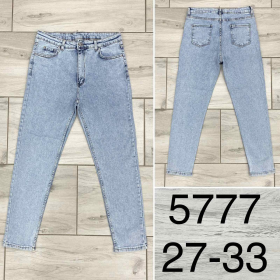No Brand 5777 l.blue (деми) джинсы женские