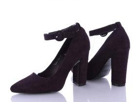 Kanuchun 568-109 dark Purple (деми) туфли женские