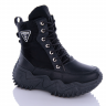 No Brand FC135 black (зима) черевики жіночі