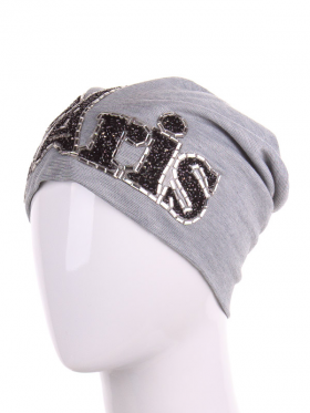 No Brand H29 grey (деми) шапка женские