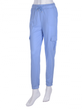 No Brand 2282-106 l.blue (деми) штаны спорт женские