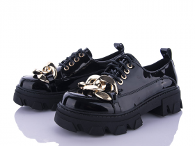 Seastar NC1219 black (деми) туфли женские