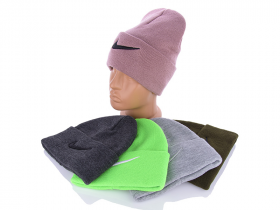No Brand TT02 сокира-вишивка mix (зима) шапка жіночі