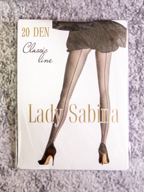 No Brand Lady Sabina 20Den black (деми) колготы женские