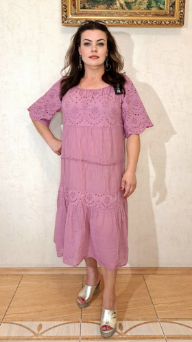 No Brand 1717 lilac (лето) платье женские