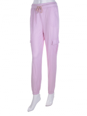 No Brand 2282-38 pink (деми) штаны спорт женские