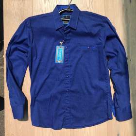 No Brand 2127 blue (деми) рубашка детские
