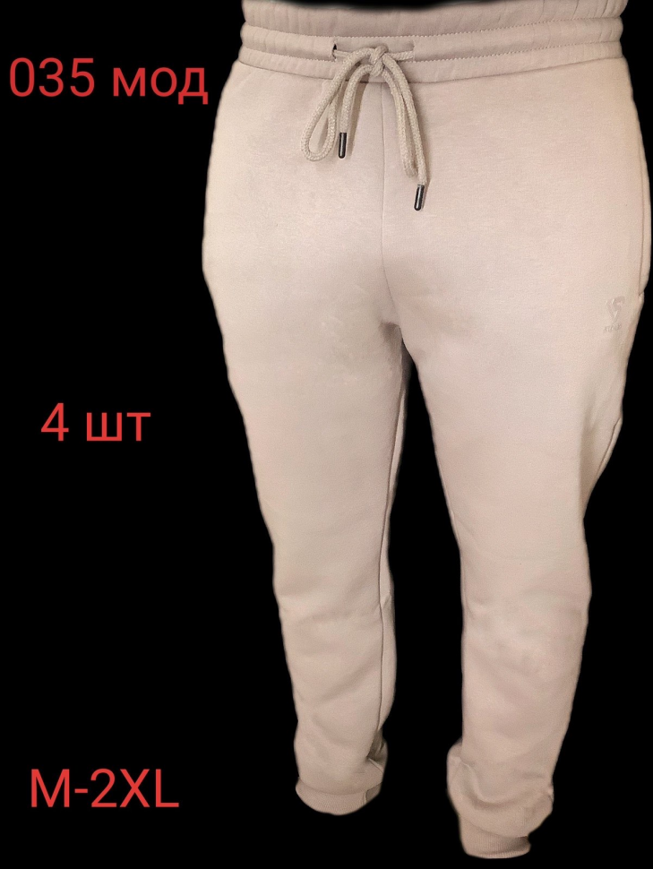 No Brand 035 beige (зима) штани чоловічі спорт