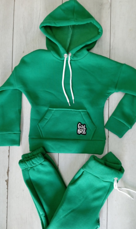 No Brand 310362 green (зима) костюм спорт дитячі