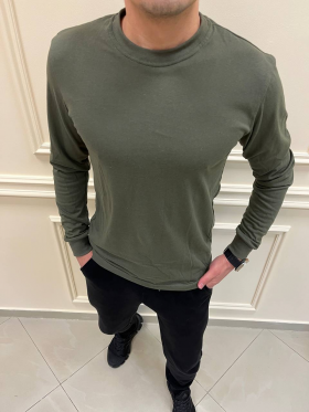 No Brand 5374 grey (деми) свитер мужские