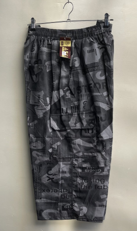No Brand A705 grey (лето) шорты мужские