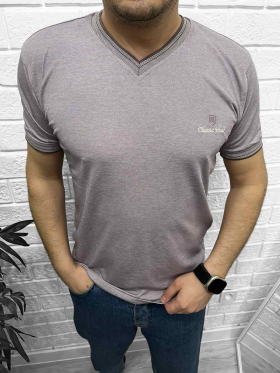 No Brand 54515 grey (літо) футболка чоловіча