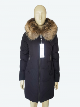 No Brand 655-1 black (зима) куртка женские