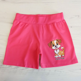 No Brand 13117 pink (лето) шорты детские