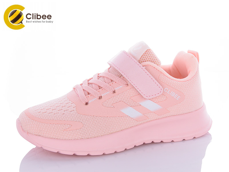 Clibee EC253 pink (лето) кроссовки детские