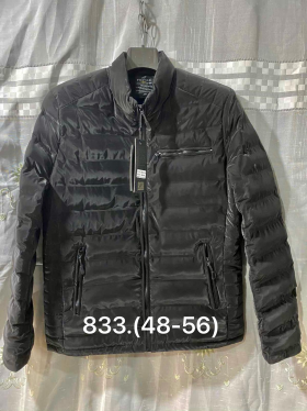 No Brand 833 black (деми) куртка мужские