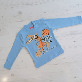 No Brand 10041 l.blue (деми) свитер детские