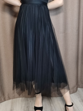 No Brand 888 black (лето) юбка женские
