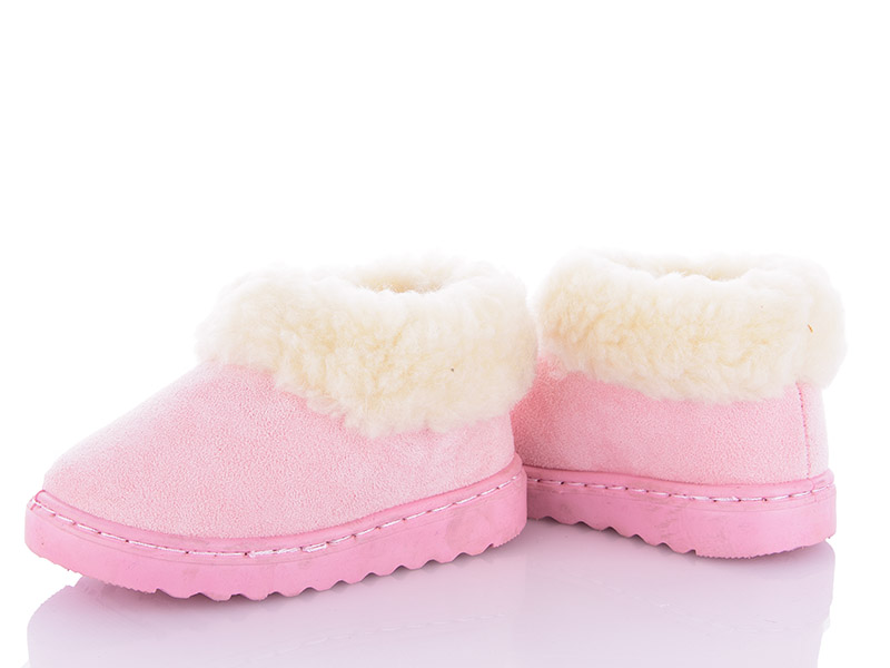 No Brand B2213 pink (зима) угги детские