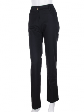 No Brand 1703 black (08954) (деми) брюки женские