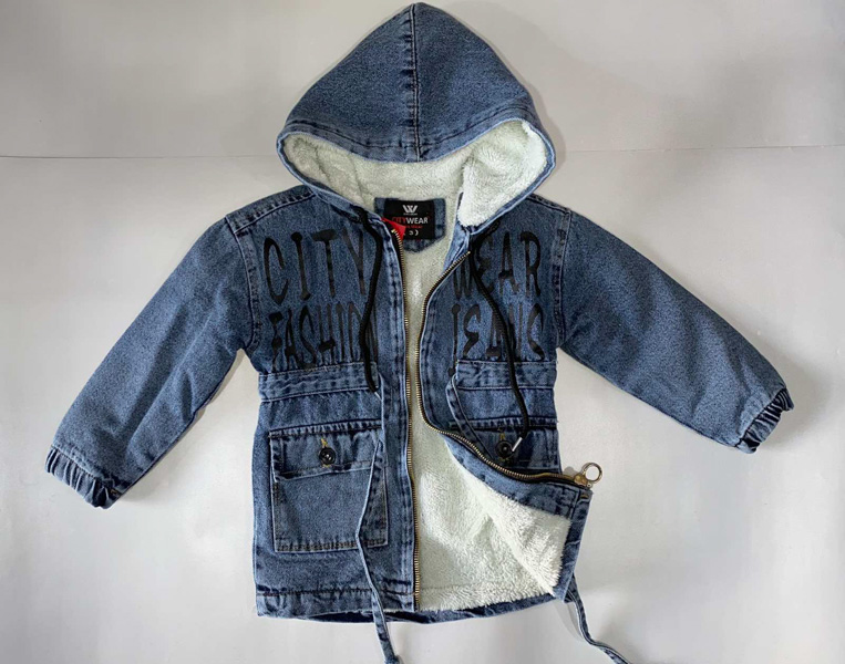 City Wear 2342 blue (зима) куртка дитяча