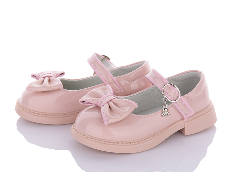 Clibee D106 pink (демі) туфлі дитячі