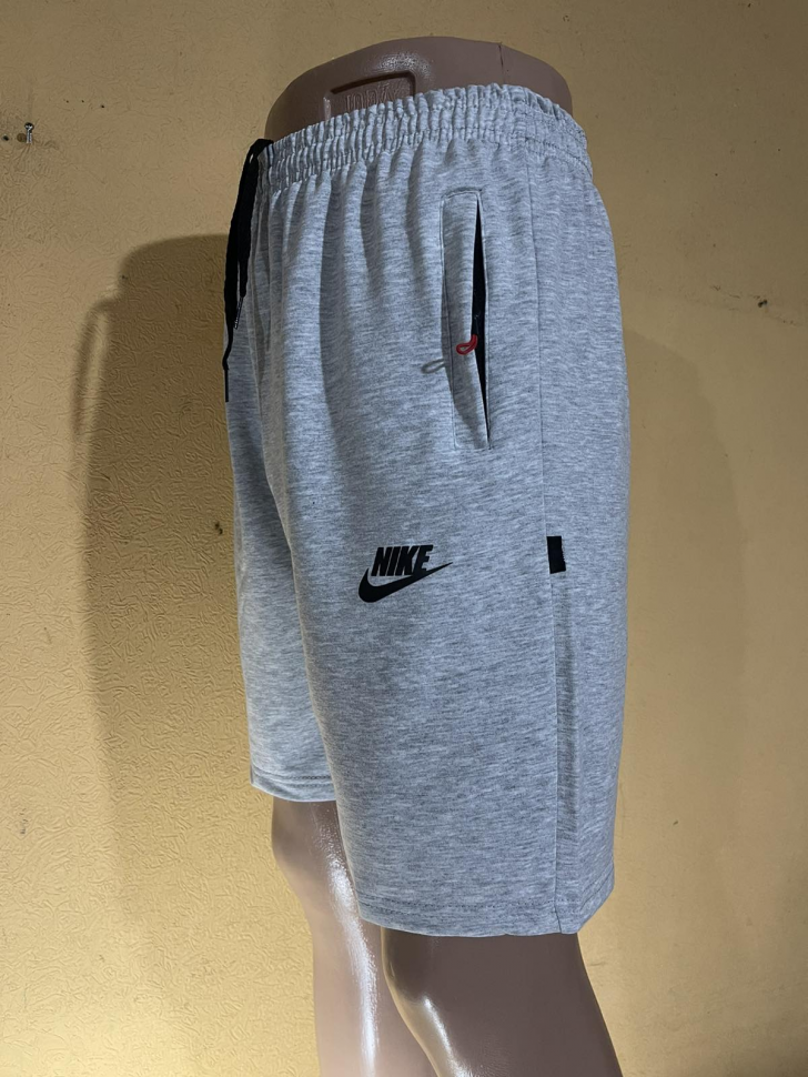 No Brand A707 grey (лето) шорты мужские