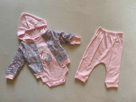 Babyim 1557 pink (демі) комплект дитячі