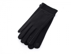Angela 3-47 black (зима) жіночі рукавички