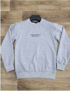 No Brand 95-2 l.grey (деми) свитер детские