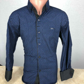 Paul Semih РД0402-4 т.синий с черн встав (деми) рубашка детские