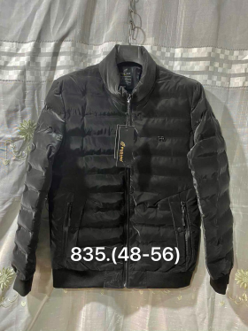 No Brand 835 black (деми) куртка мужские