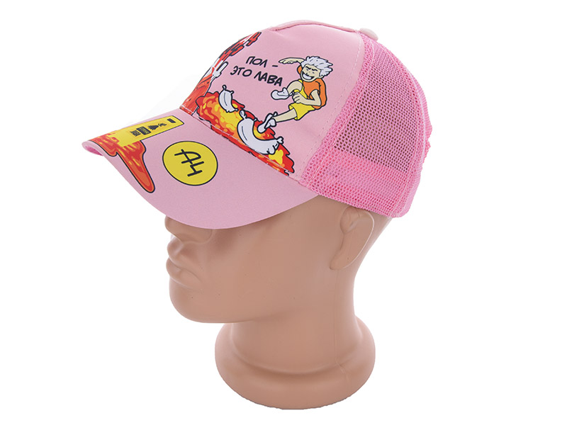 No Brand D123 pink (лето) кепка детские