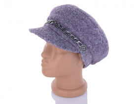 No Brand K11-8 purple (зима) кепка жіночі