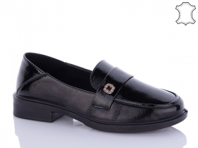 Pl Ps 501 black (демі) жіночі туфлі
