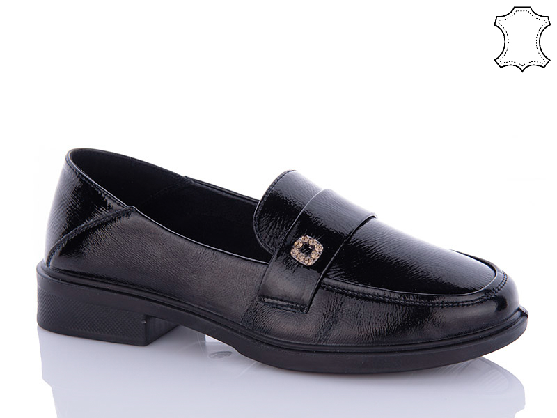 Pl Ps 501 black (деми) туфли женские