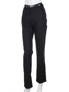 No Brand 1893 black (08954) (деми) брюки женские