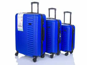 Horoso XL105-1 blue (демі) набір валізи жіночі