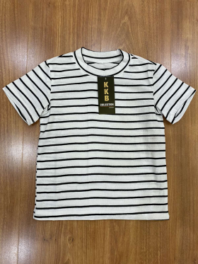 No Brand DN1 white-black (лето) футболка детские