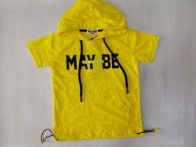 No Brand 2614 yellow (літо) футболка дитячі