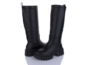 Violeta M10-E8295-1 black (демі) чоботи жіночі