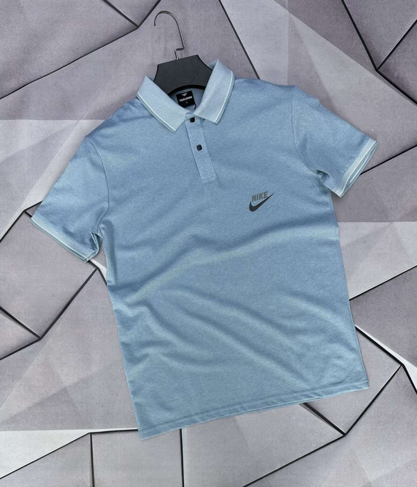 No Brand 3817 l.blue (лето) футболка мужские